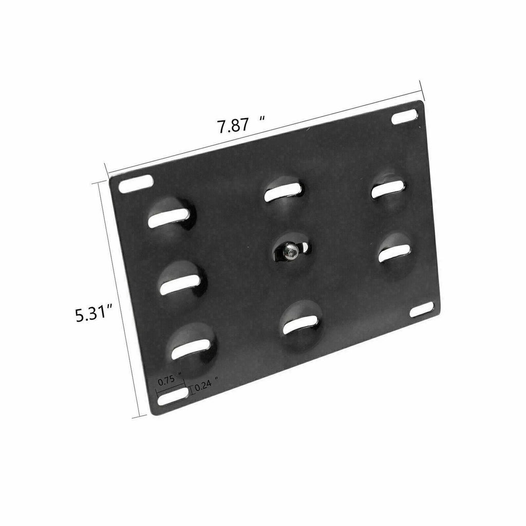 License Plate Tow Hook Mount Bracket for Infiniti G37 Coupe (2008-2013)