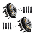 Front Wheel Hub Set of 2 for Ford F-250 F-350 Super Duty 4WD (2017–2022) HB615185PR