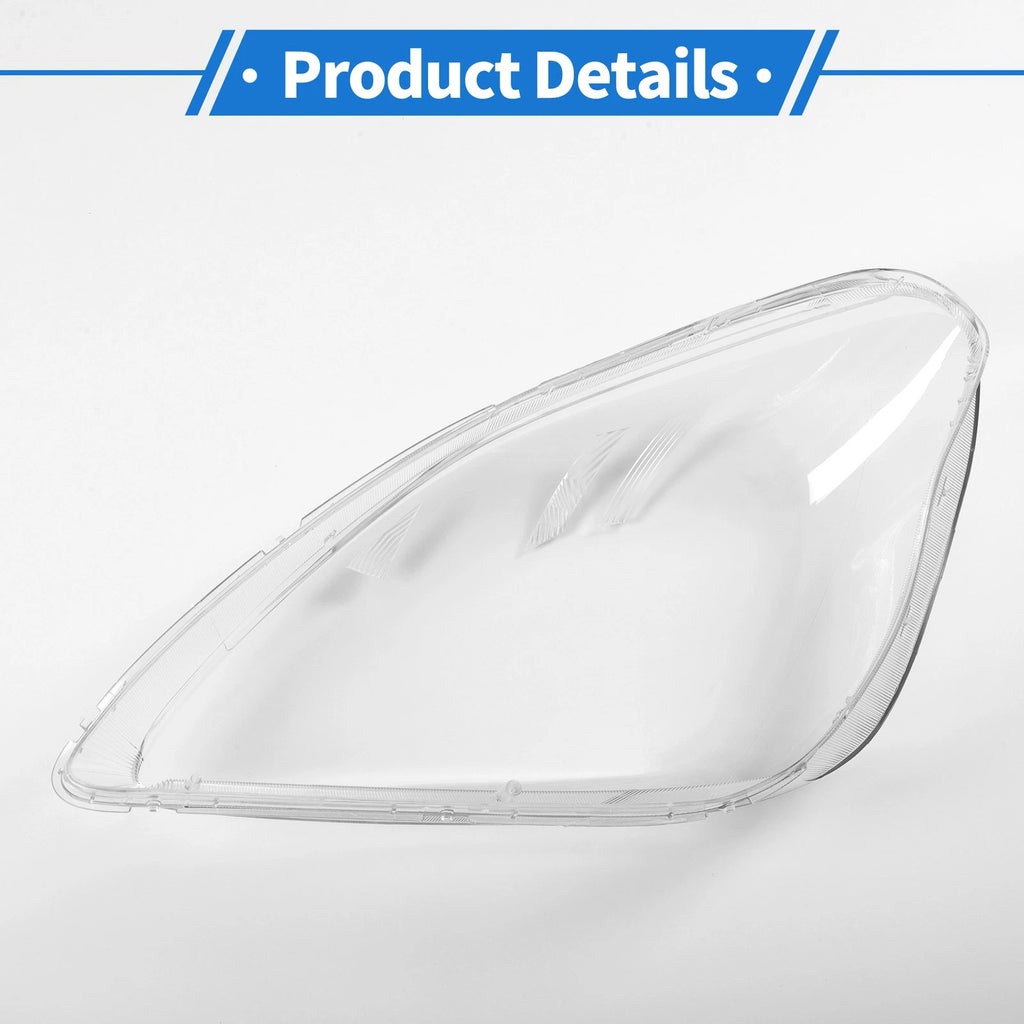 1 Pcs Headlight Lens Cover for Honda CR-V (2005–2006) PC Clear