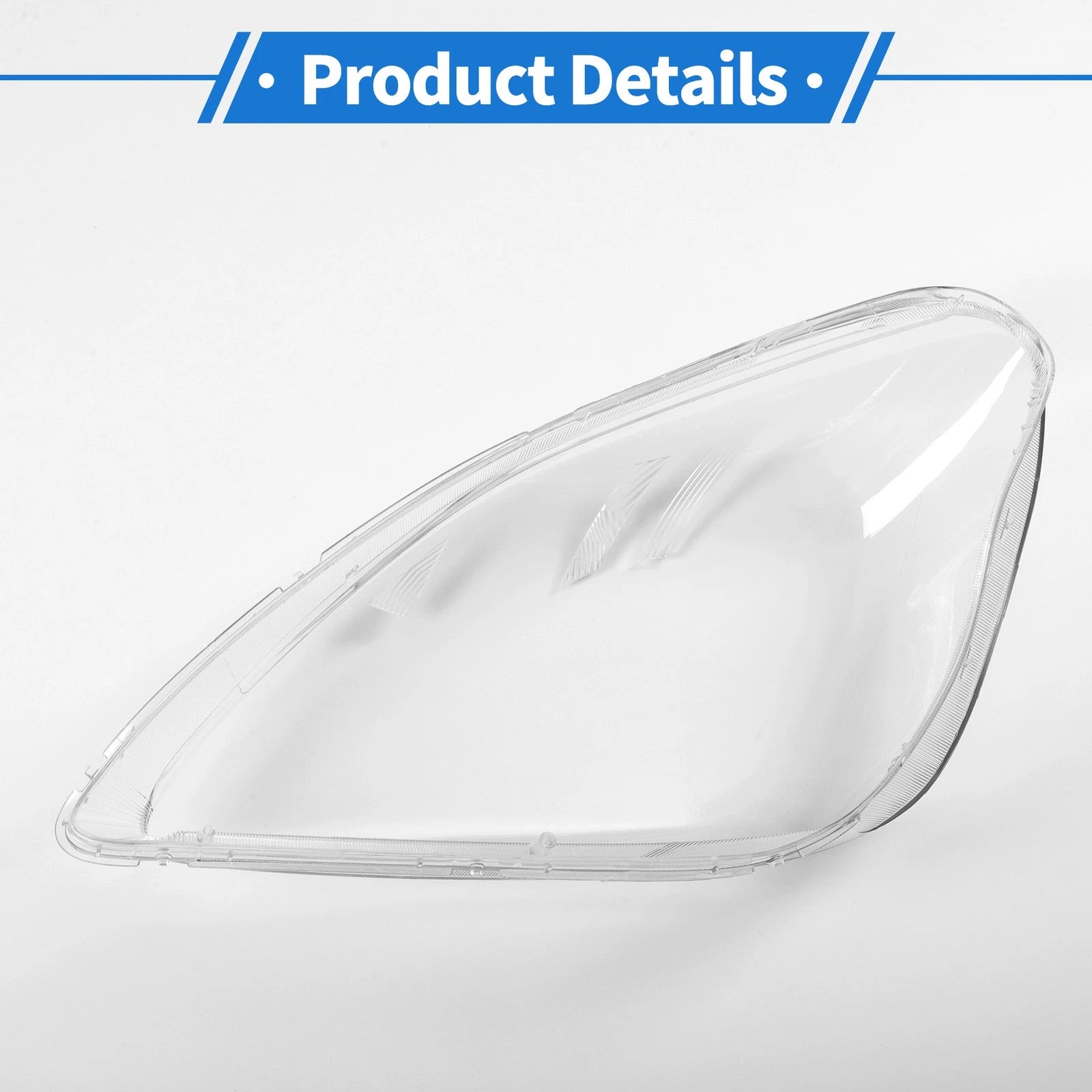 1 Pcs Headlight Lens Cover for Honda CR-V (2005–2006) PC Clear