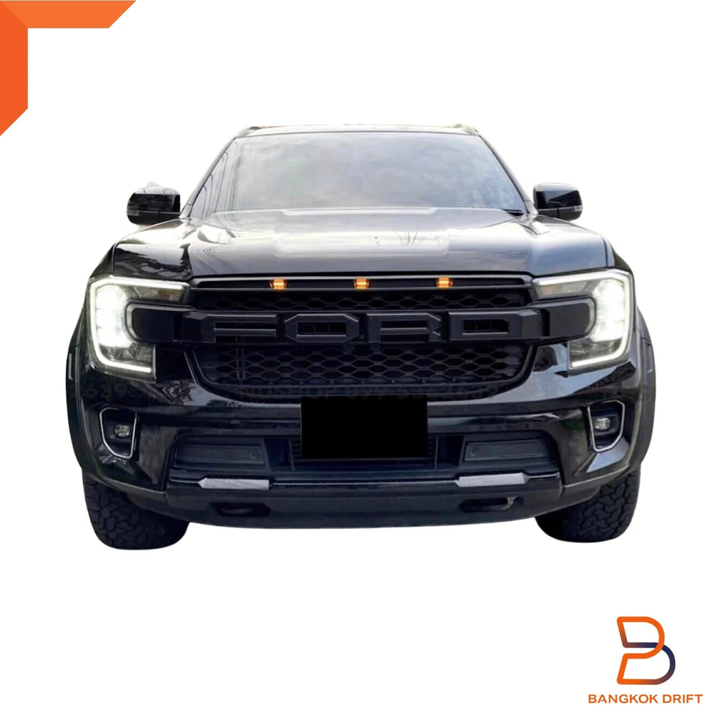 Matte Black Fender Flares for Ford Everest UB U704 (2022-2024)