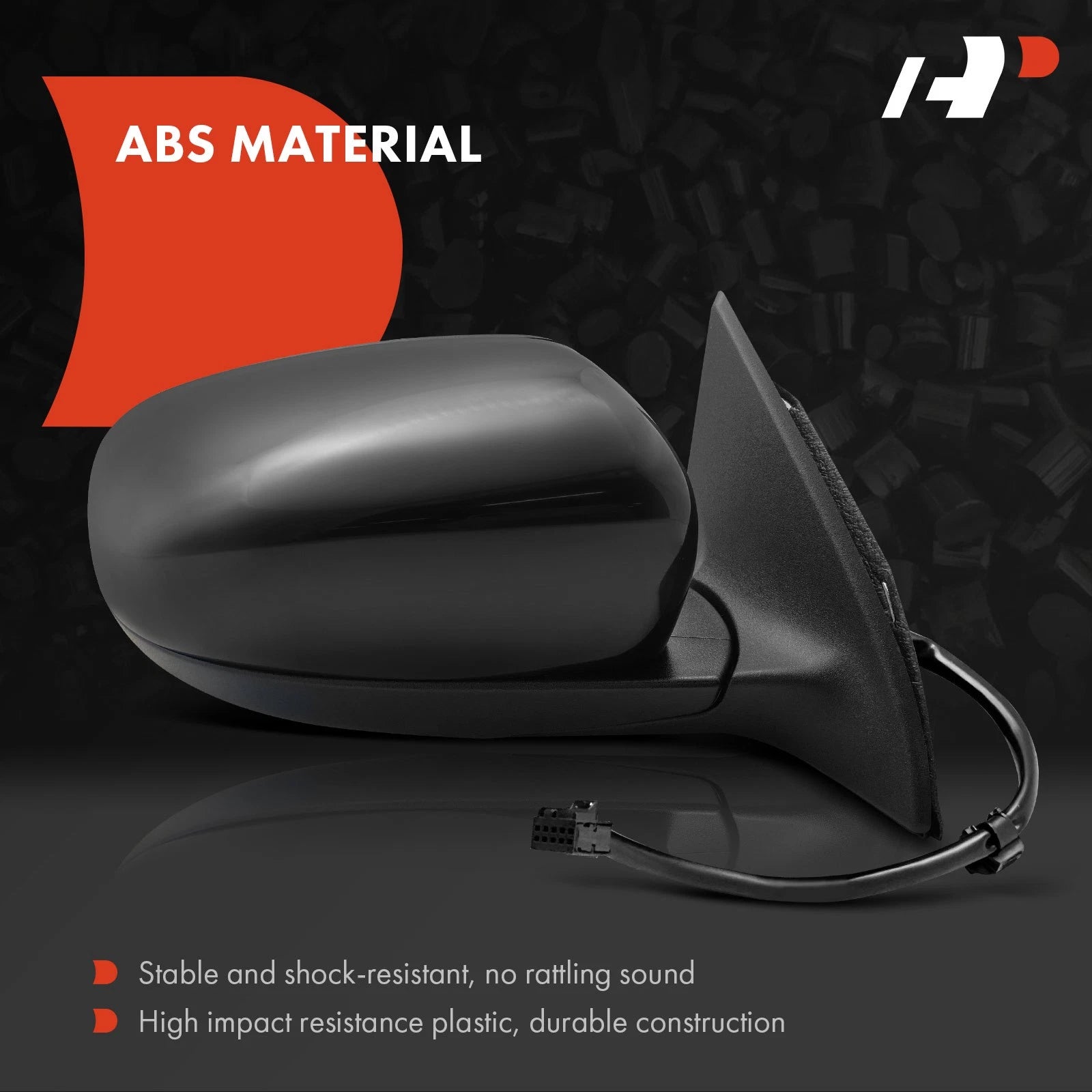 2X Power Mirror with Manual Folding for Jeep Cherokee KL (2014-2018)