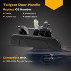 Tailgate Door Handle Lock Cylinder Key for Toyota Tacoma (1995–2000)