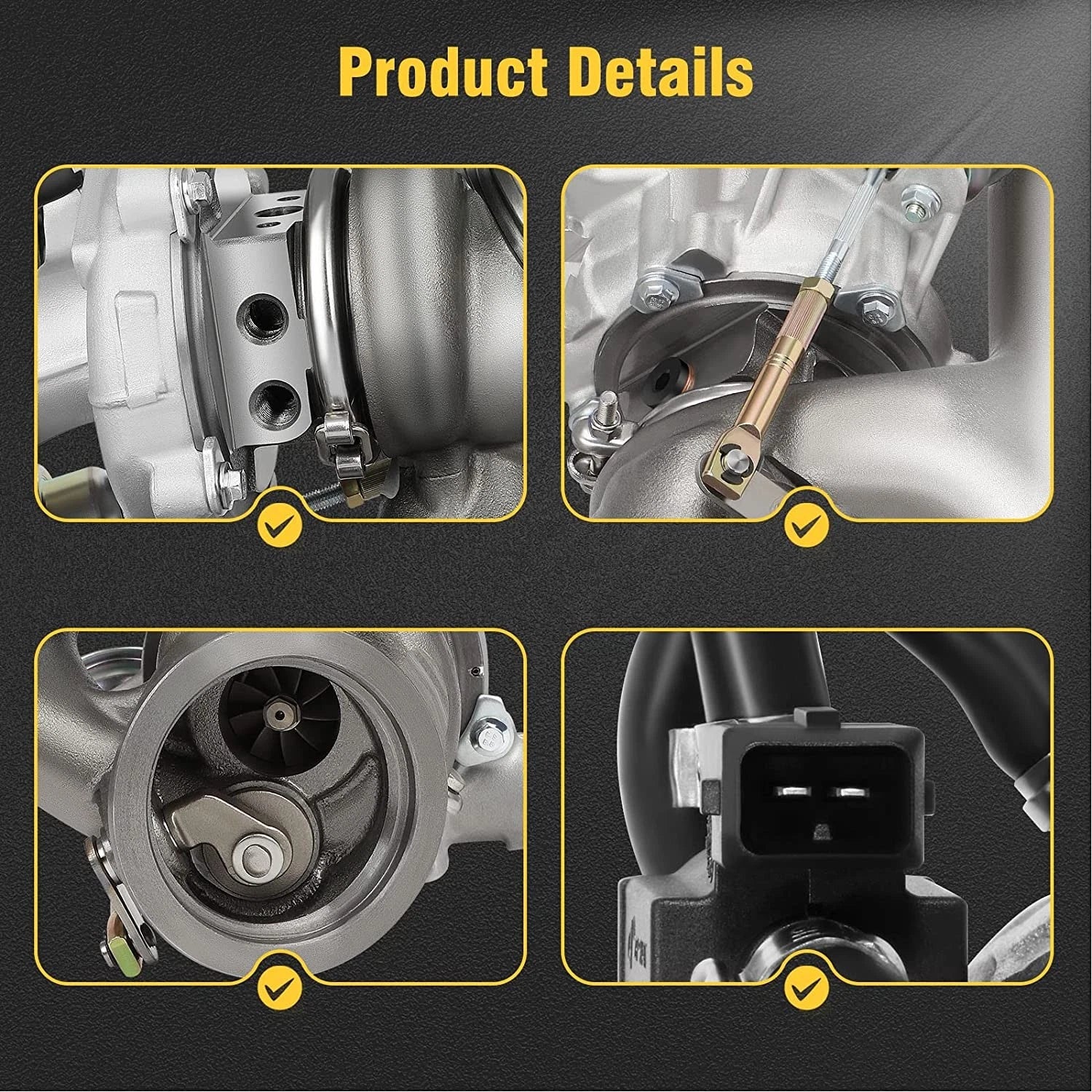 Turbocharger for Chevy Cruze Sonic Trax Buick Encore 1.4T (2011–2019)