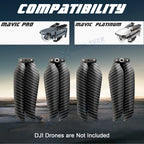Quiet Carbon Fiber Propellers for DJI Mavic Pro (2016-2017)