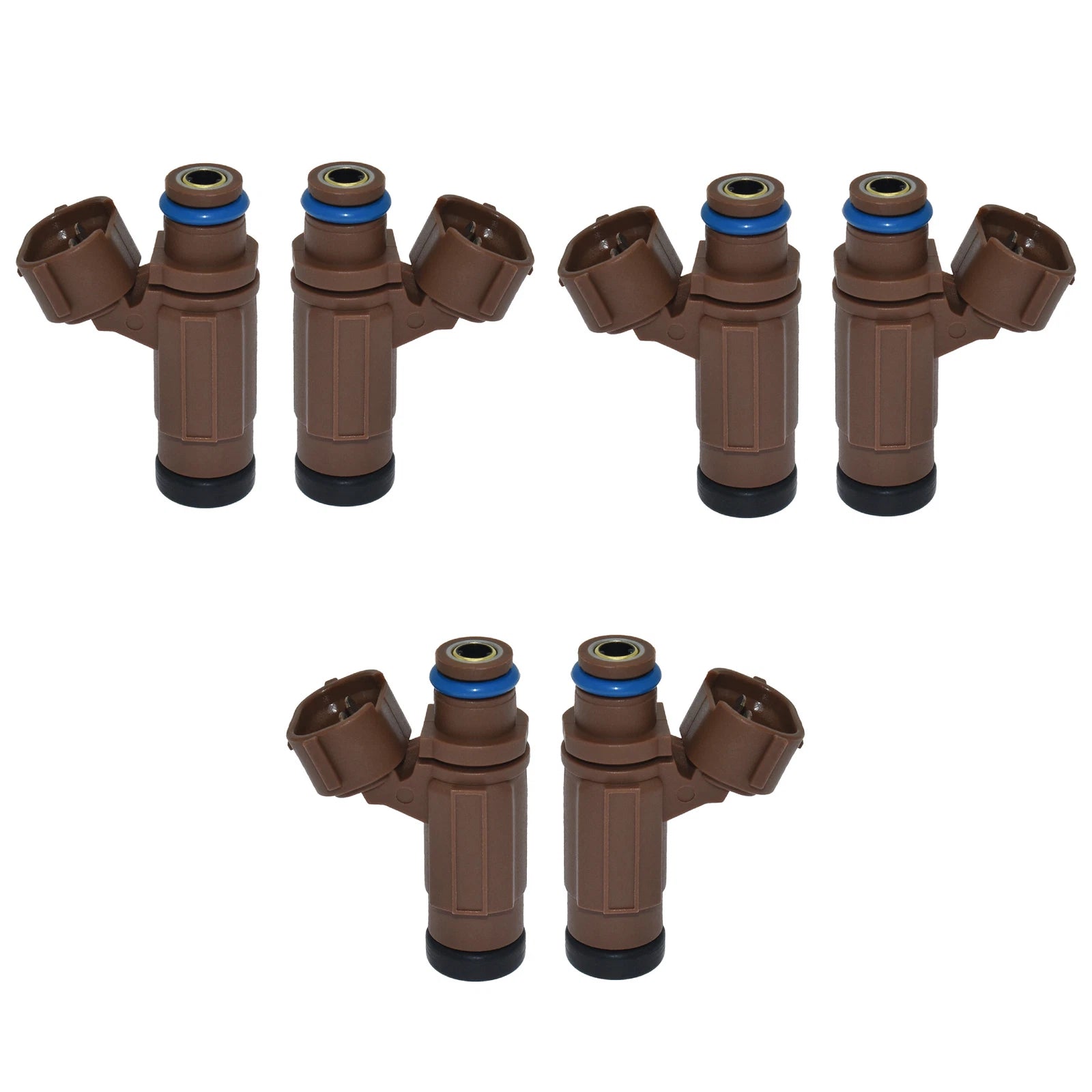 6X Fuel Injectors 15710-96J00 for Suzuki Outboard 150HP 175HP 200HP