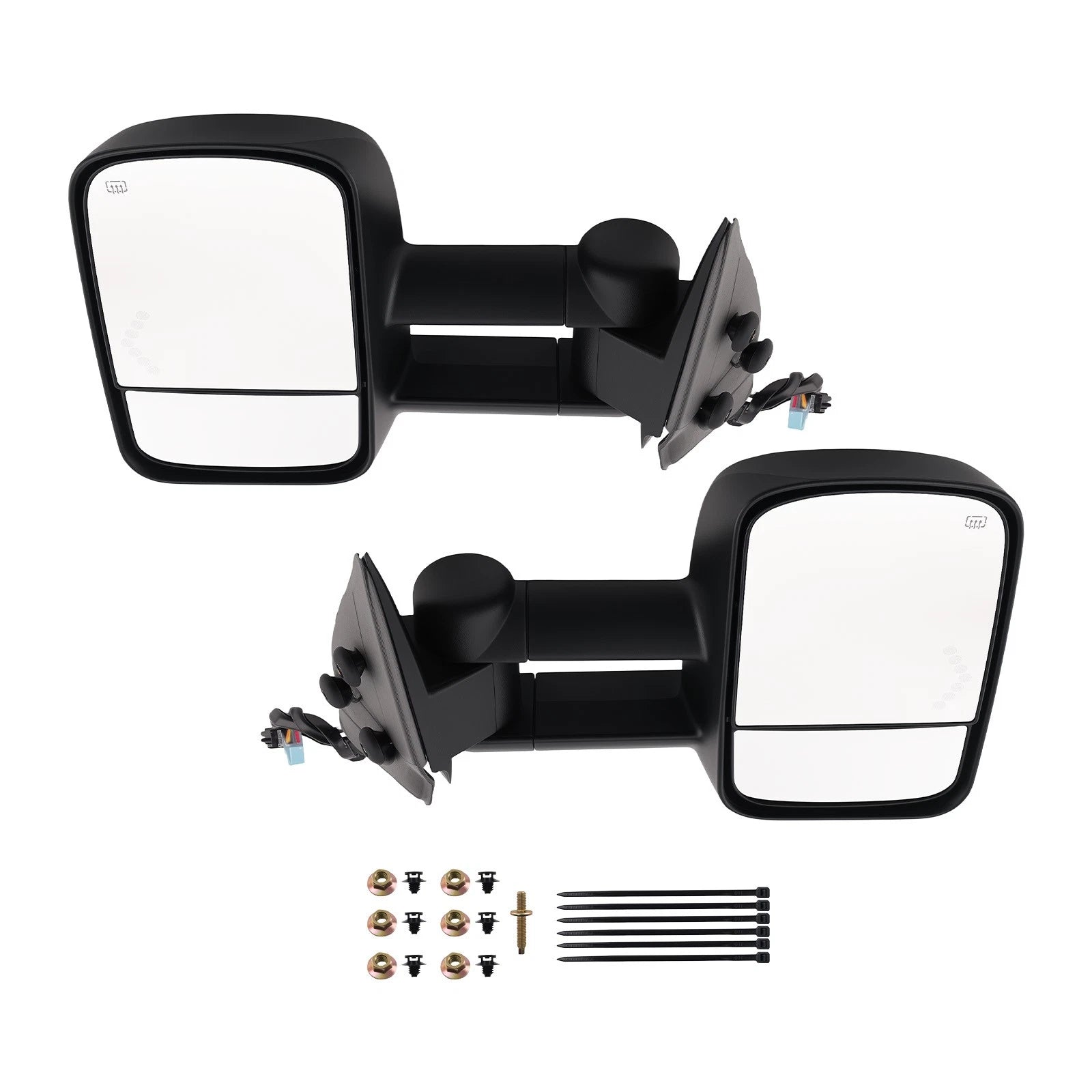 Heated Side Mirror for Chevrolet Tahoe (2003–2006) GM1321410, Black