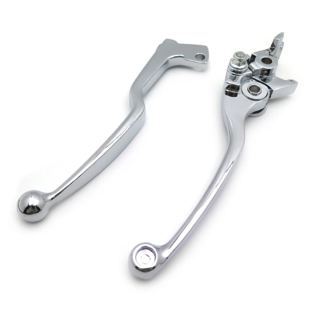 Chrome Brake Clutch Levers Hand Controls for Suzuki Katana 600 750F (1989–2007)