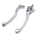 Chrome Brake Clutch Levers Hand Controls for Suzuki Katana 600 750F (1989–2007)
