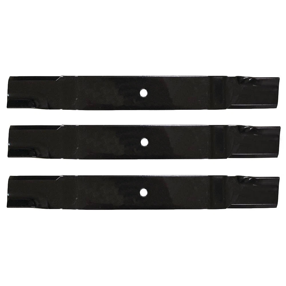Set of 3 High Lift Blades for Land Pride Hustler (Fits 787739)