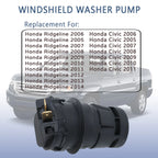 Windshield Washer Pump for Honda Civic Ridgeline (2006-2014)