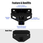 2 Inch Trailer Towing Hitch for Ram 1500 (2003-2024)