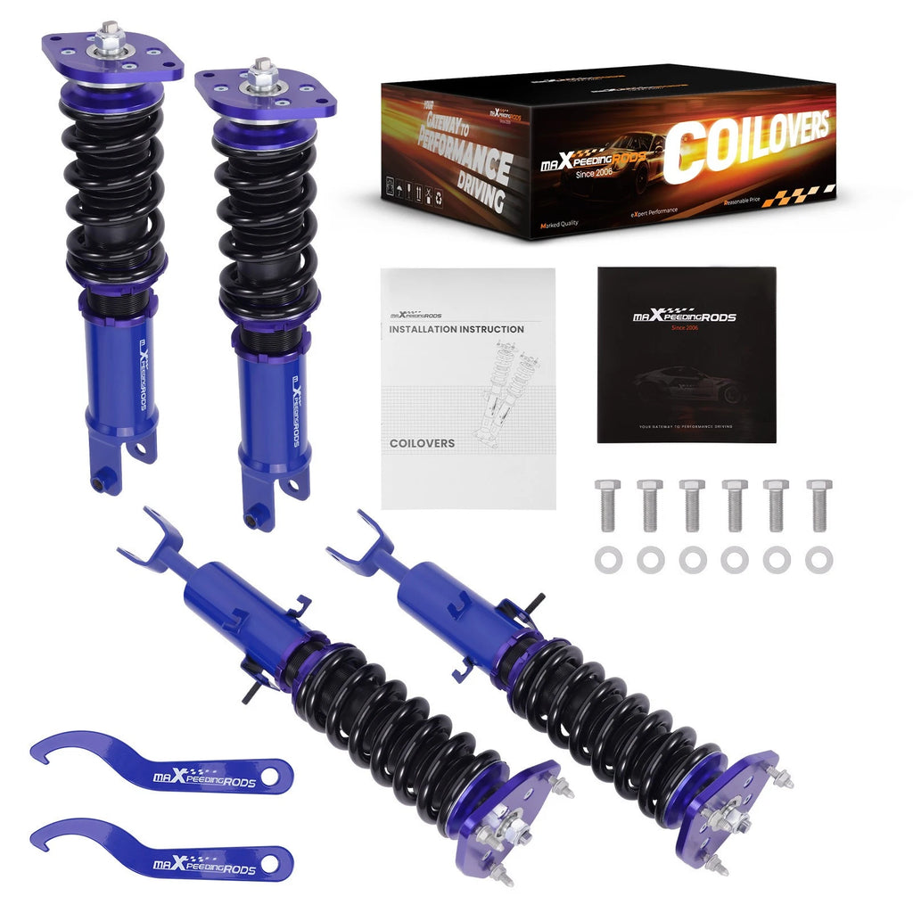 Coilover Shocks for Nissan 350Z (2003–2008) & G35 (2003–2007) Adjustable Height