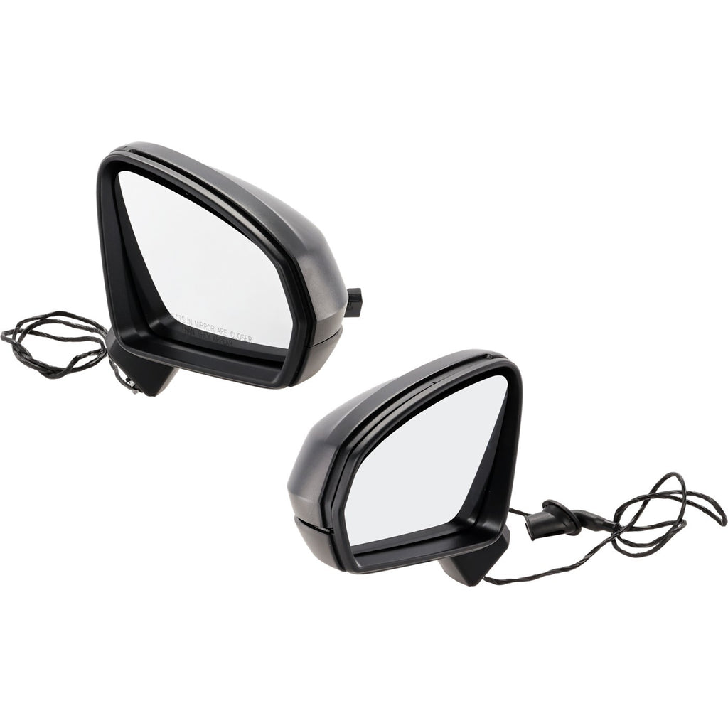Set of 2 Heated Mirrors for VW Taos