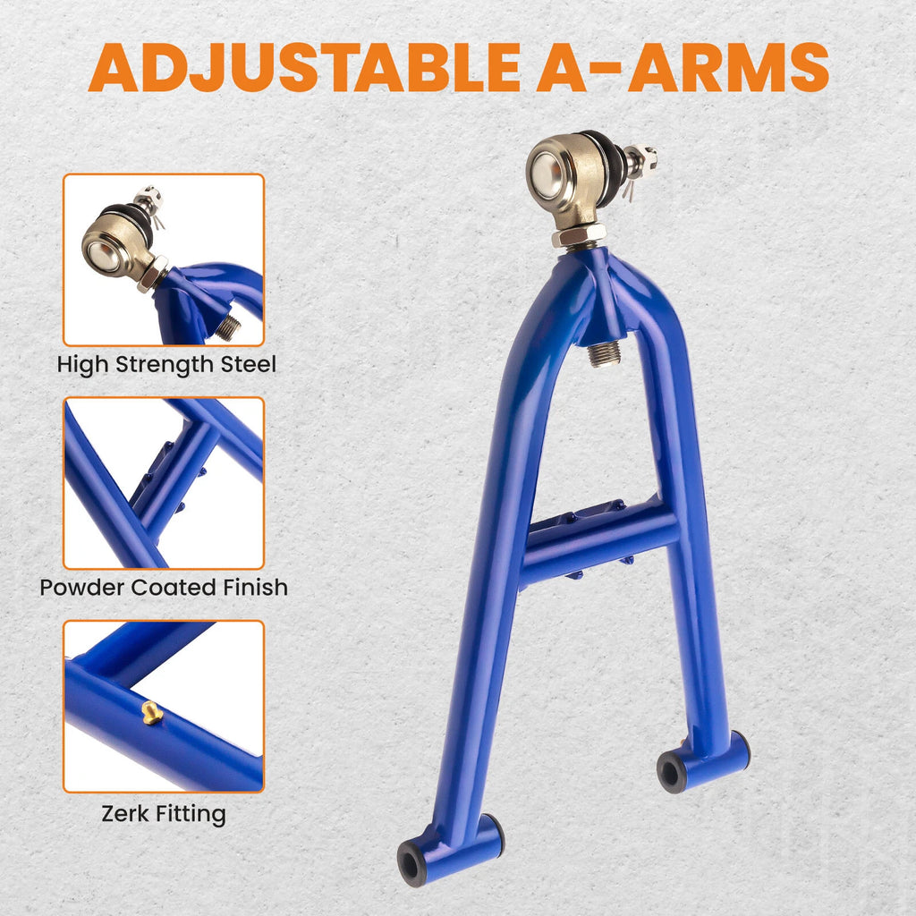 4x Adjustable A-Arm Kit for Yamaha Banshee 350 (1987–2006)