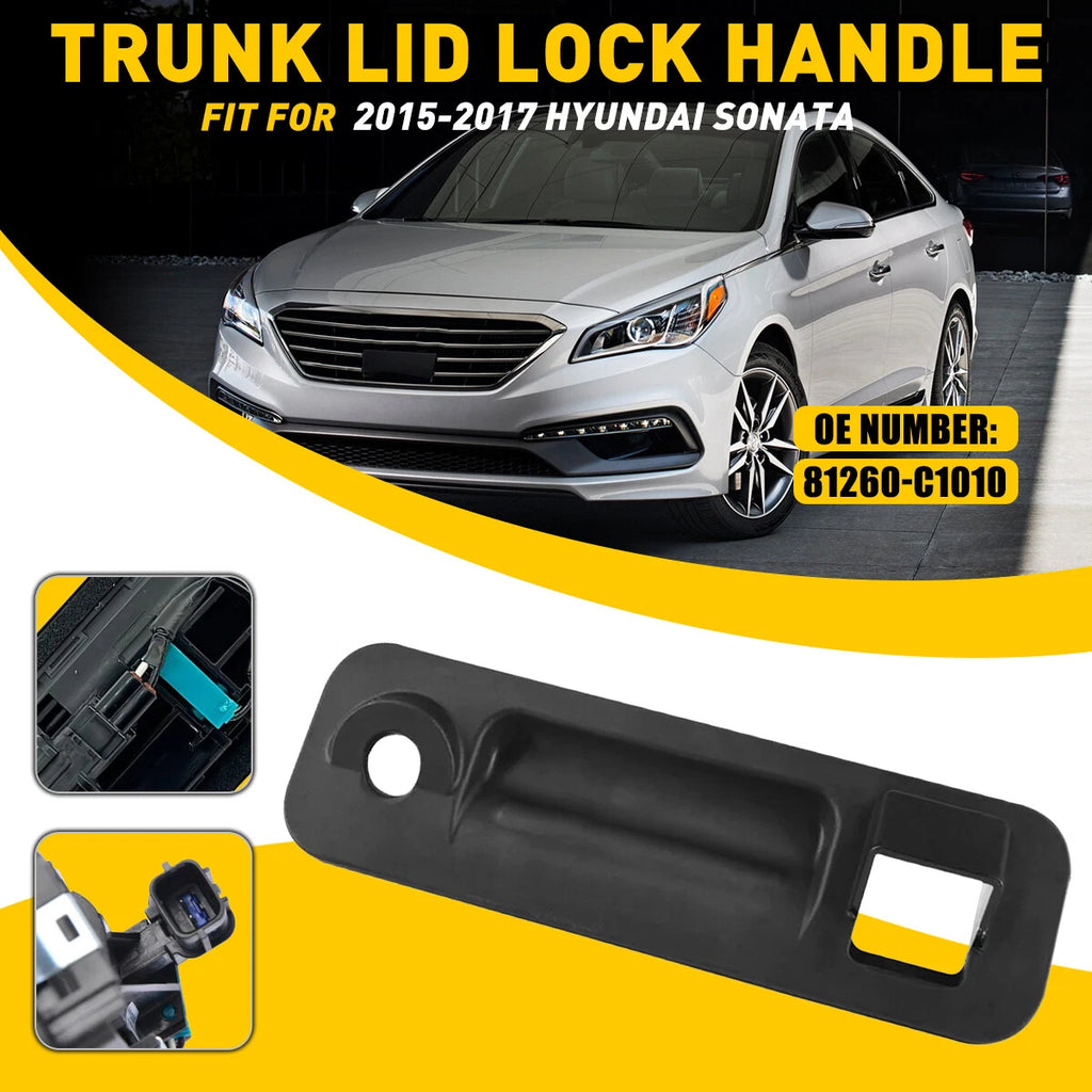 Outside Trunk Lid Lock Handle for Hyundai Sonata (2015â2017)