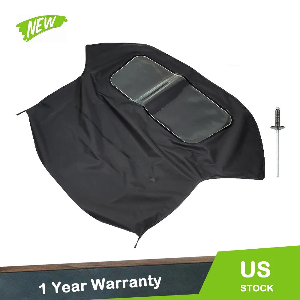 Soft Top for Volkswagen Golf Cabriolet (1995–2001) Black