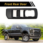 Set of 2 Front Rear Door Window Switch Panel Cover Trim for Ford F-150 (2015–2020)