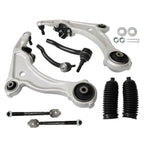 Set of 8 Front Lower Control Arms and Tie Rods for Maxima (2009–2014)