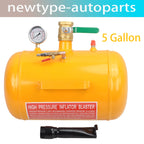 5 Gallon Air Tire Bead Seater Blaster Tool 145psi - Yellow