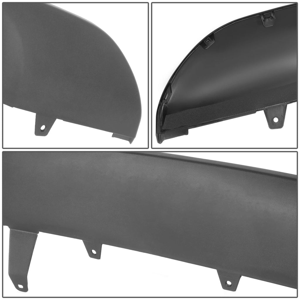 Rear Bumper Lower Valance for Toyota RAV4 (2016–2018) Textured Gray