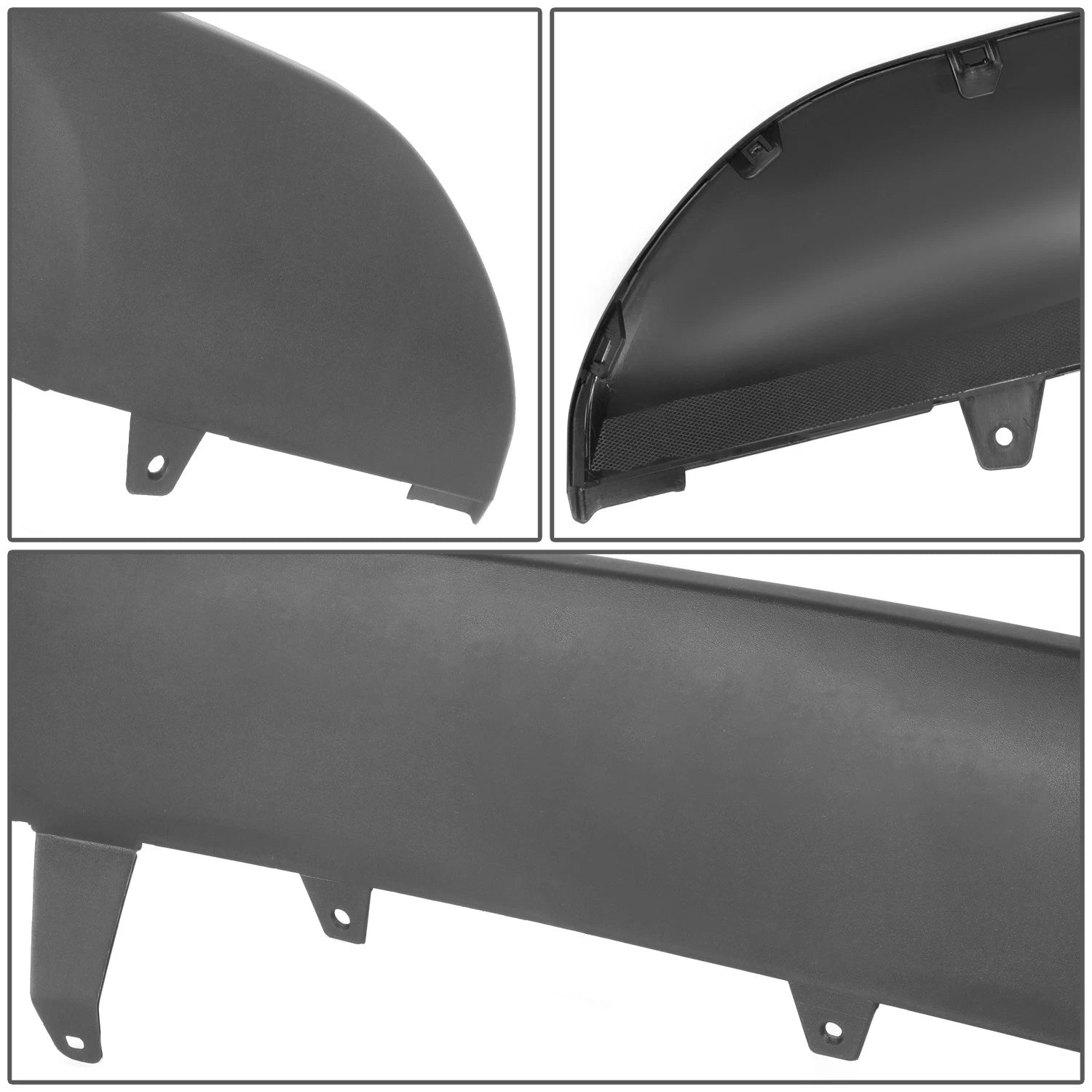 Rear Bumper Lower Valance for Toyota RAV4 (2016–2018) Textured Gray