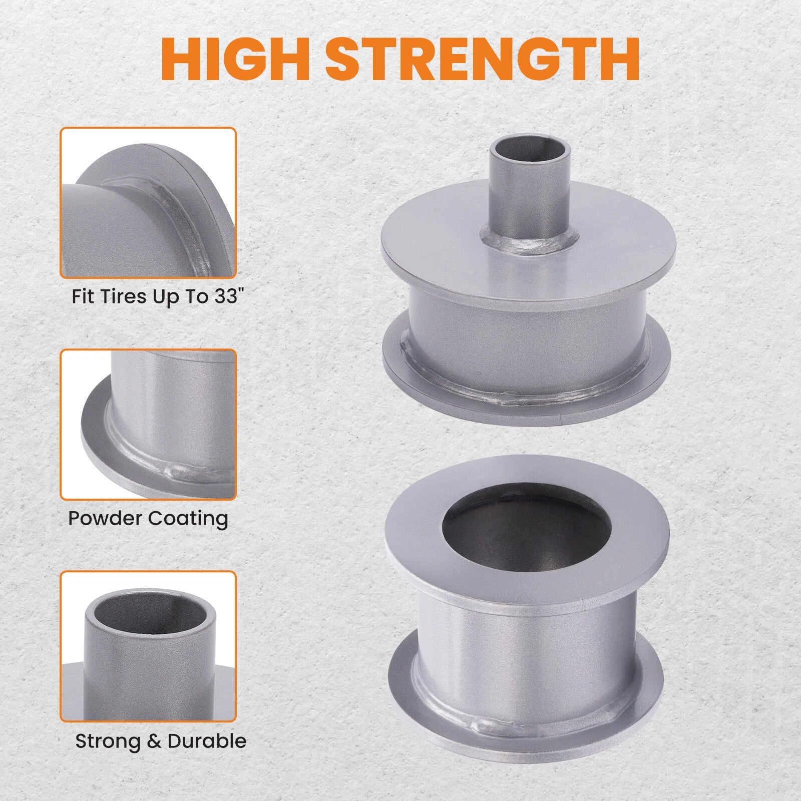 3'' Lift Leveling Kit for Jeep Wrangler JK (2007–2018)