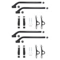 Fender Mounting Kit for Universal Vehicles (Powder Coated Steel)