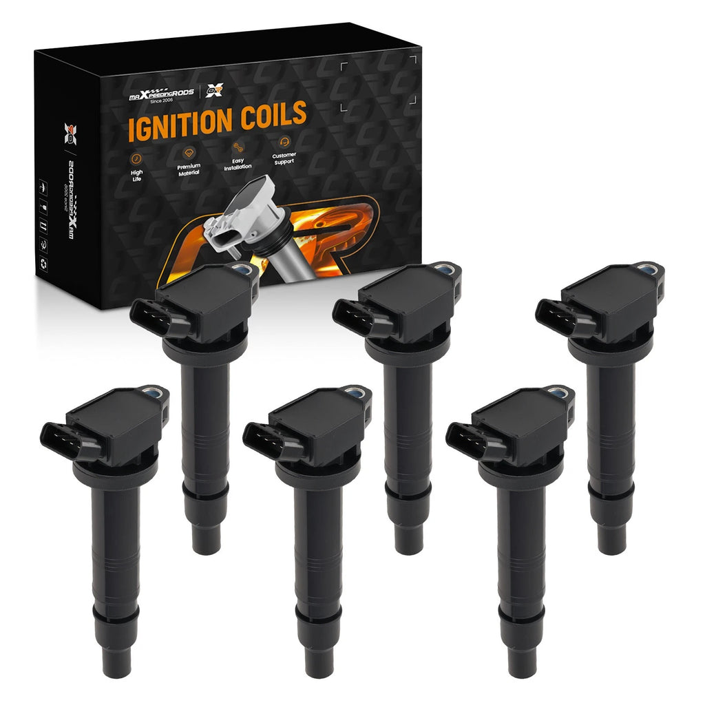 6 Ignition Coils for Toyota Tundra 4.0L V6 (2005–2011)