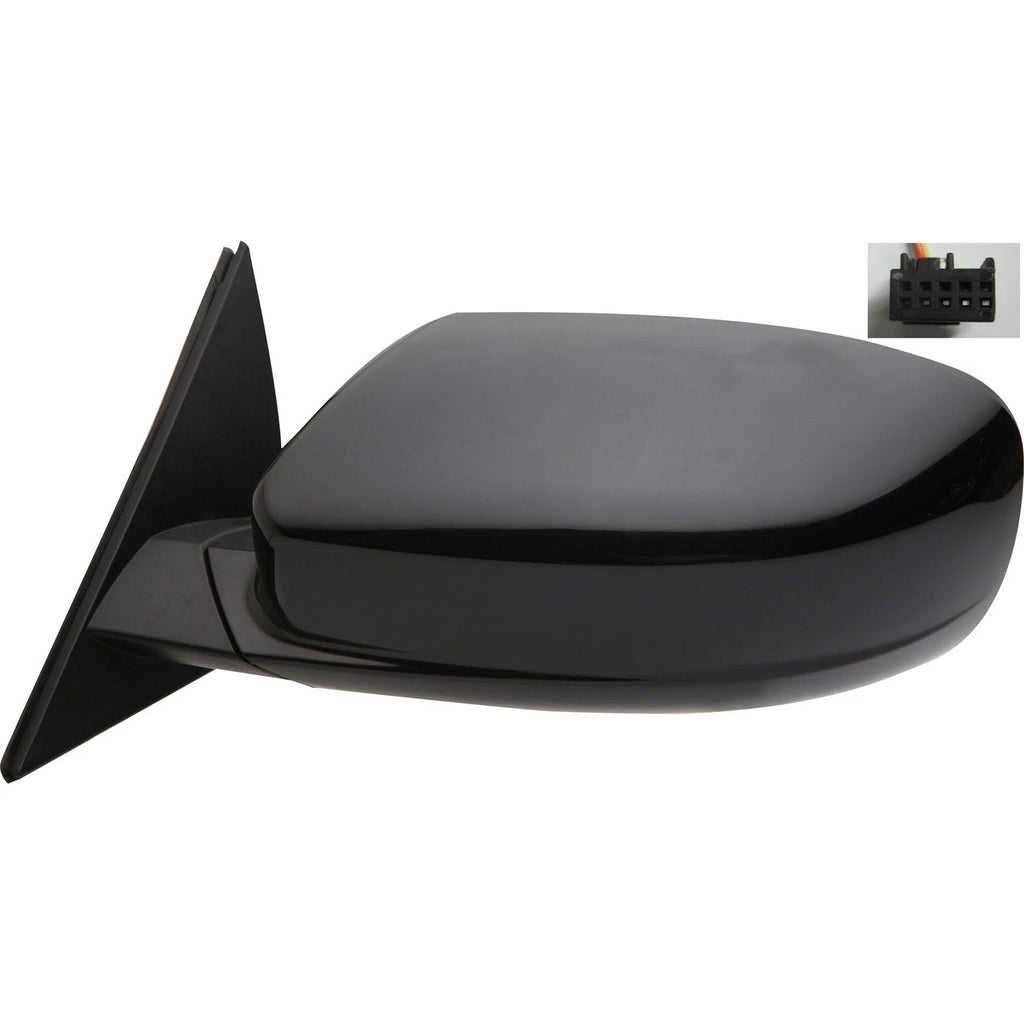 Replacement Driver Side Power Door Mirror w/o Auto Dimming Glass w/o Turn Signal