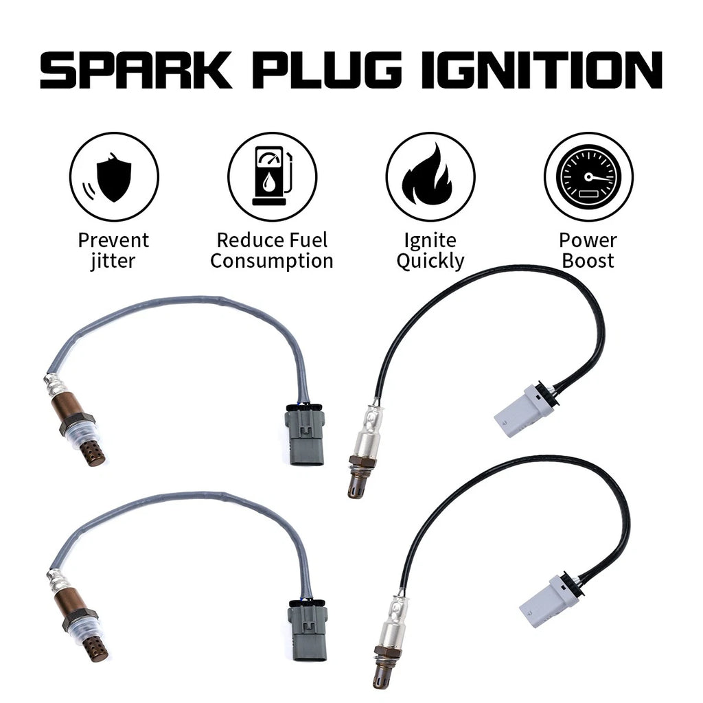 4X Oxygen Sensor for Cadillac Escalade (2015–2018) 6.2L V8 Upstream & Downstream