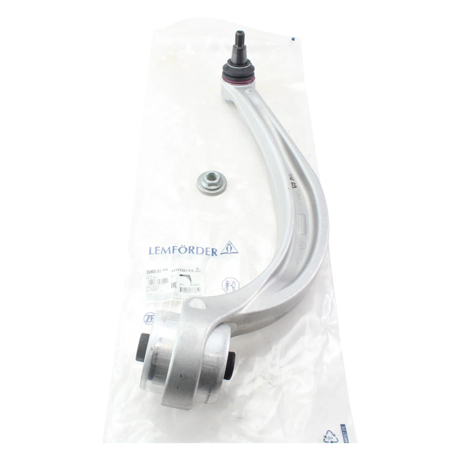 Lemforder Front Right Lower Rearward Control Arm for Audi Q7 (2007–2015) 39305 01