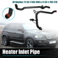 Water Engine Heater Inlet Coolant Pipe for BMW E46 E39 (1998–2006) 11531705210 11537502000