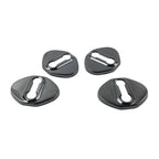 Black Car Door Lock Protective Covers for Honda, Toyota, Mazda, Hyundai