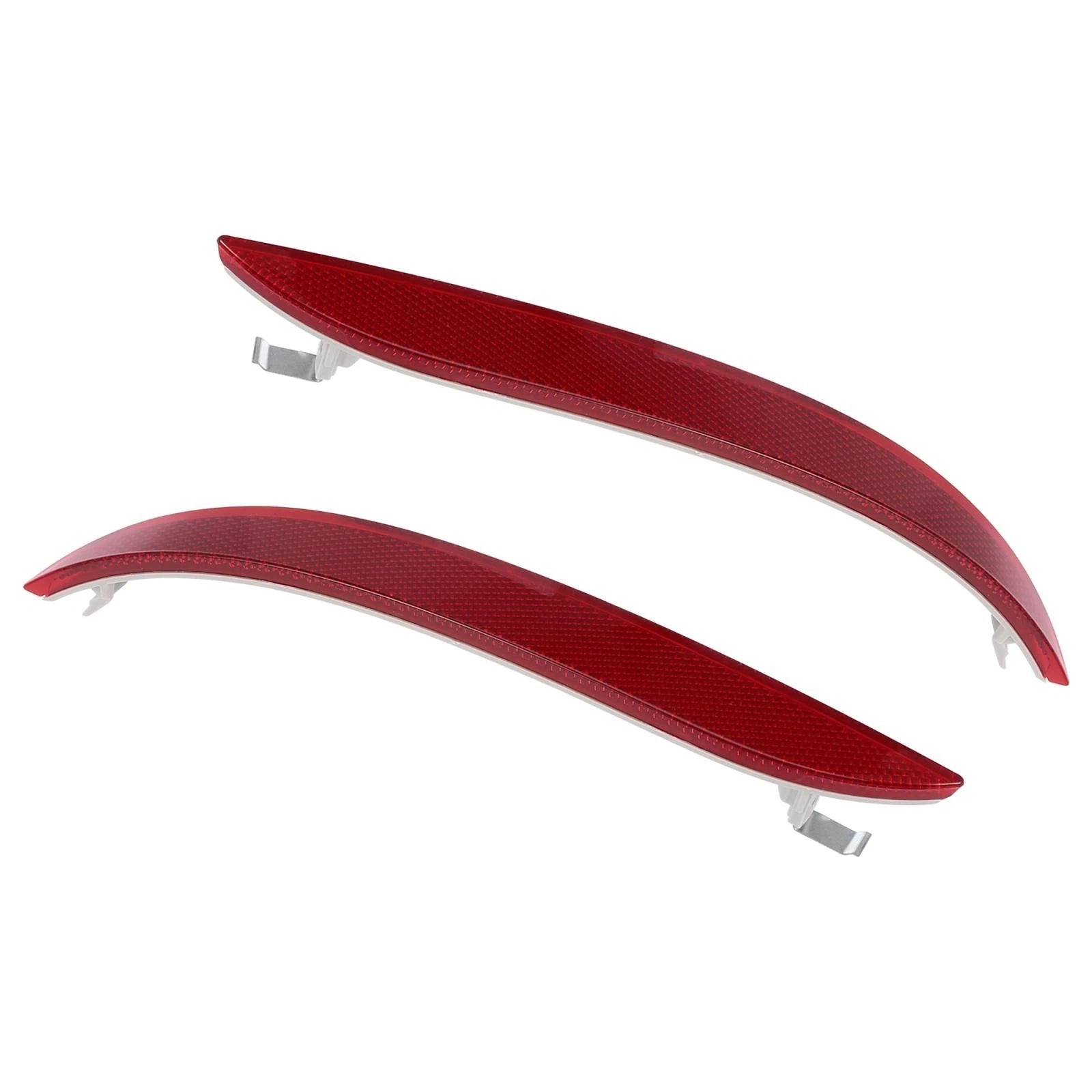 Pair Rear Bumper Reflectors for BMW 528i 550i (2011–2016) 63147183913 63147183914