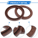 2X Oil Seal Rotary Shaft Seal FKM Rubber 90x120x12mm for Various Models