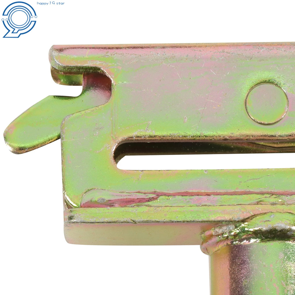 Set of 4 E Track Rails with O-Rings and D-Rings for Cargo Securement