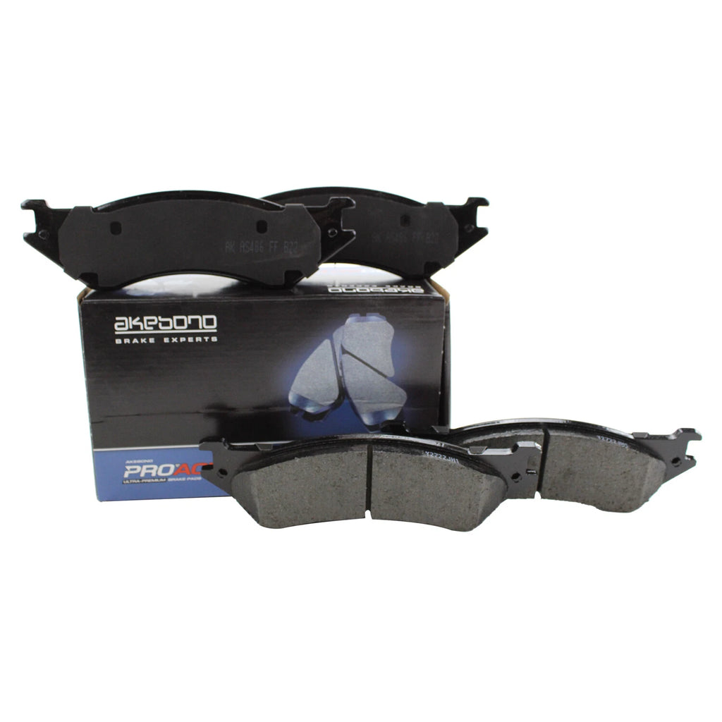 Akebono ProAct Front Disc Brake Pads for Dodge B1500 Ram 1500 Van (1998–2002)