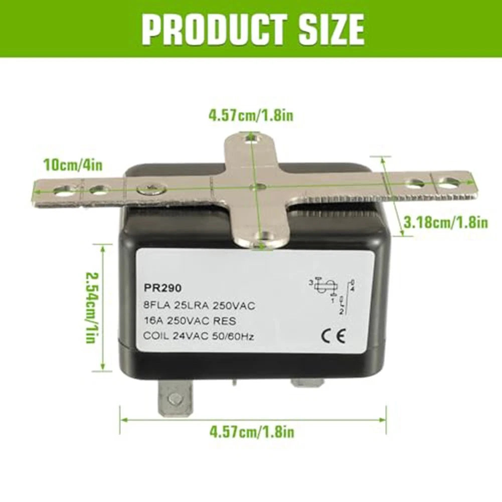 24V AC Fan Relay for HVAC Systems (Printed Wiring Diagram)