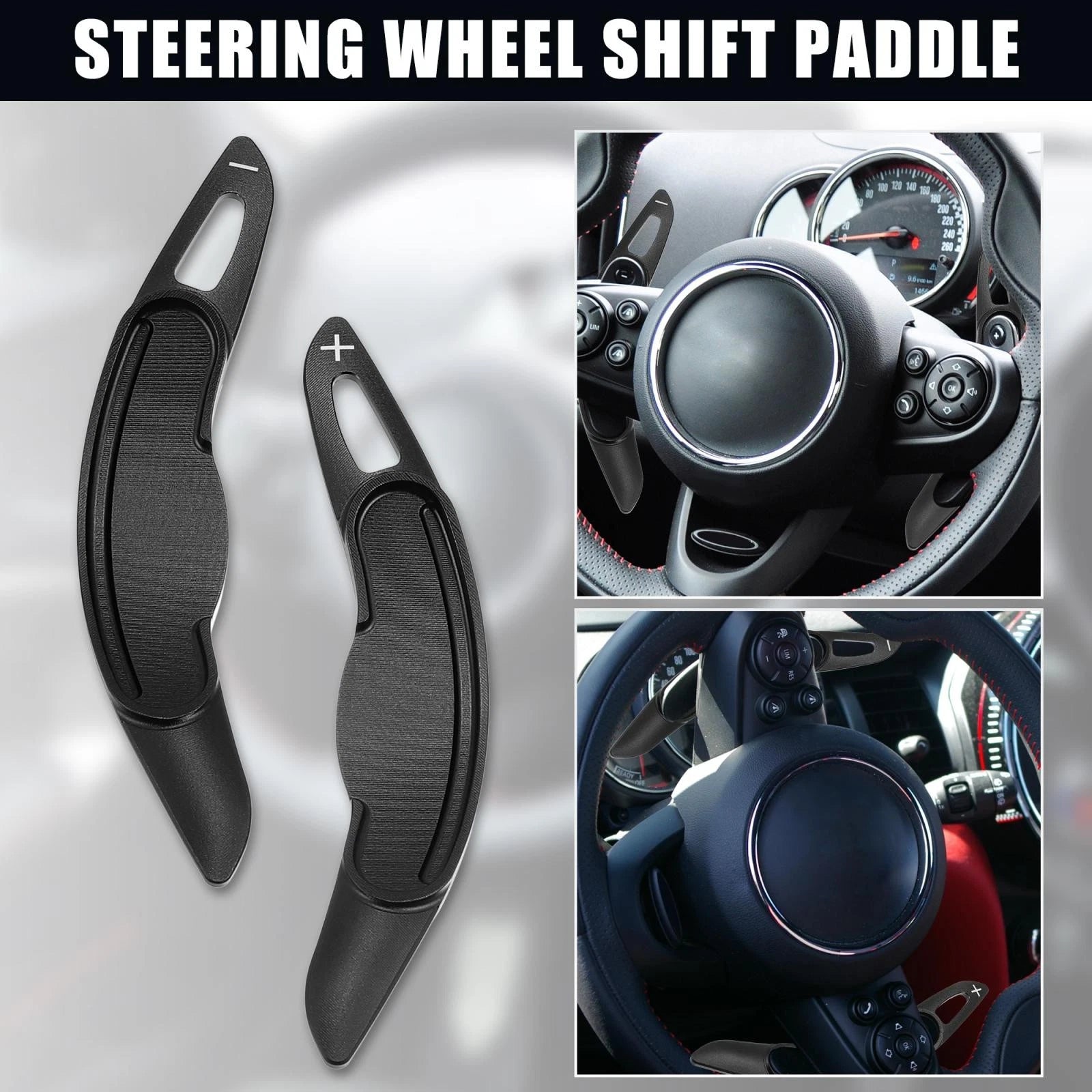 Pair Shift Paddle Extend Cover for BMW Mini Cooper (2002–2023)