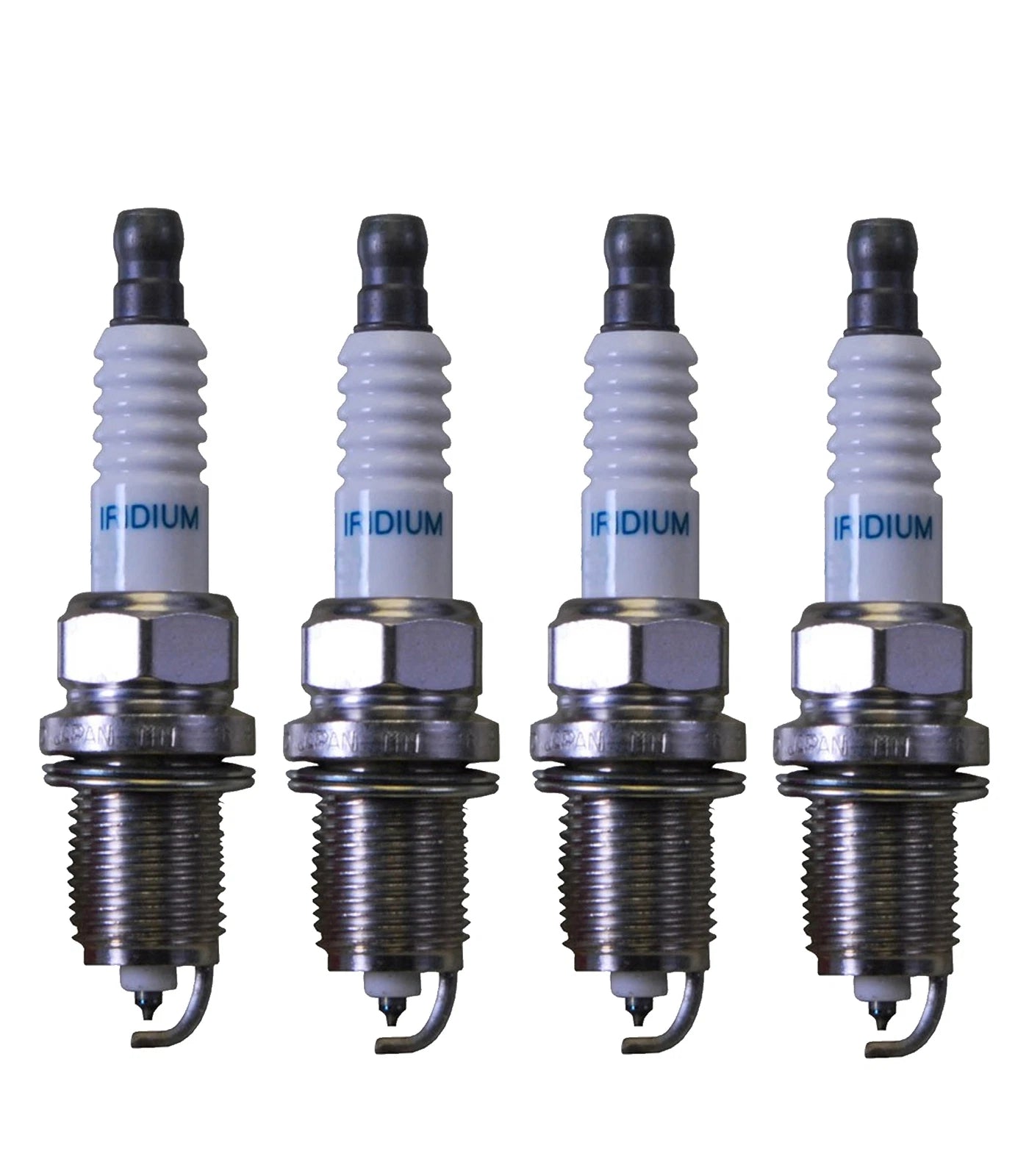 Set of 4 Denso Iridium Long Life Spark Plugs Gap 0.032 for Acura Honda Mazda