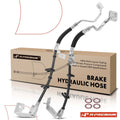 2X Front Brake Hydraulic Hose for Ford Mustang (2005–2014) 4-Wheel ABS
