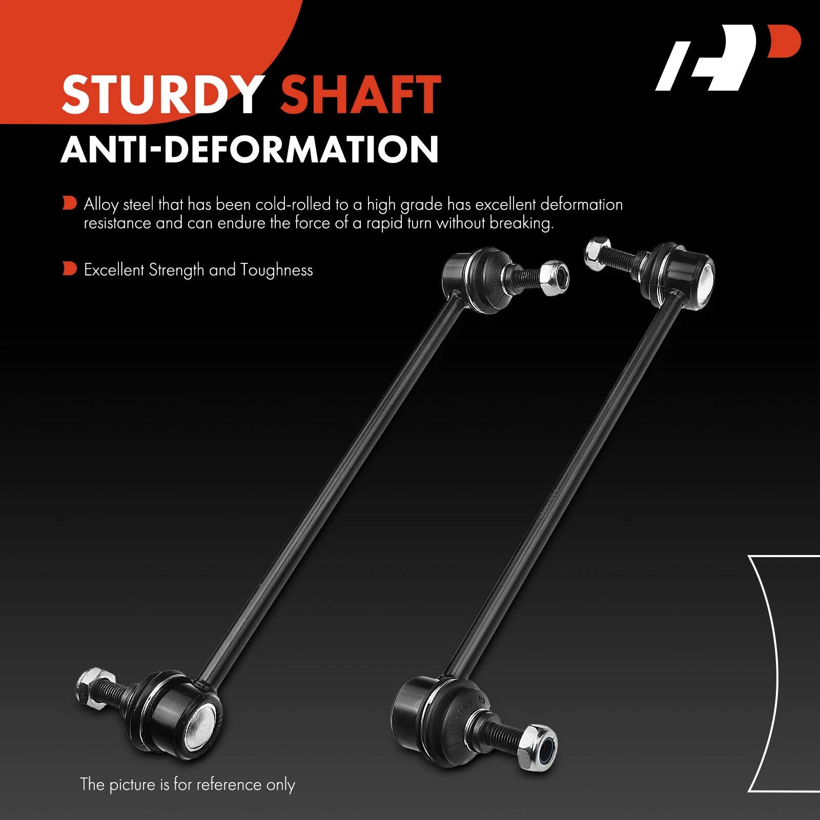 2X Front Sway Bar Link for Chevy Optra (2004-2007) Kia Spectra (2004-2009)