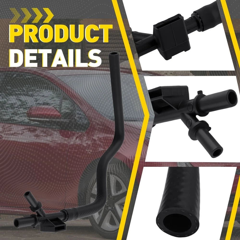 Radiator Bypass Hose for Toyota Prius (2010–2013) 16264-37060 Black EPY