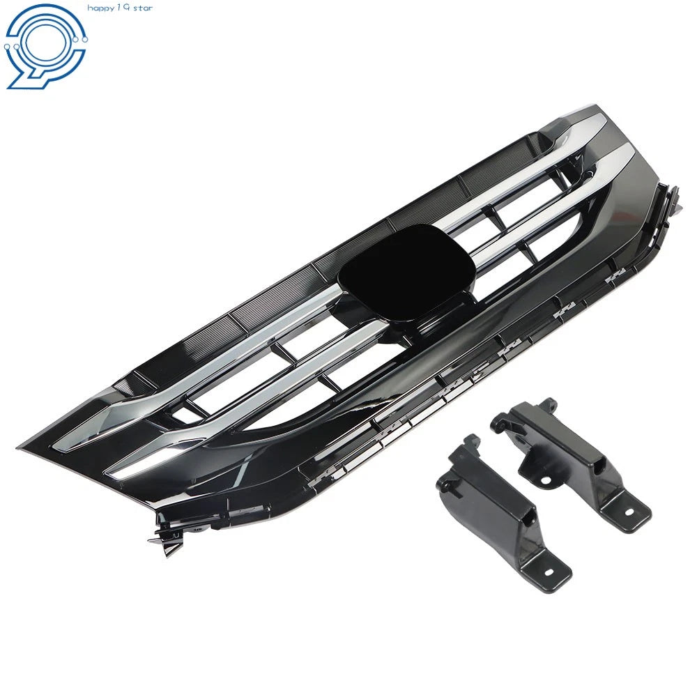 Upper Grille for Honda Odyssey (2014–2017) - Black with Chrome Trim