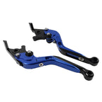 Blue Extendable Brake Clutch Levers for Honda CBR1000RR, CB1000R (2004-2016)