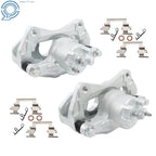 Set of 2 Front LH & RH Brake Calipers w/Bracket 18-B5032C for Mitsubishi Lancer (2008–2017)