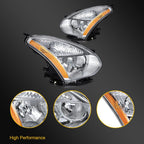 2X Headlights for Nissan Rogue (2008–2015)