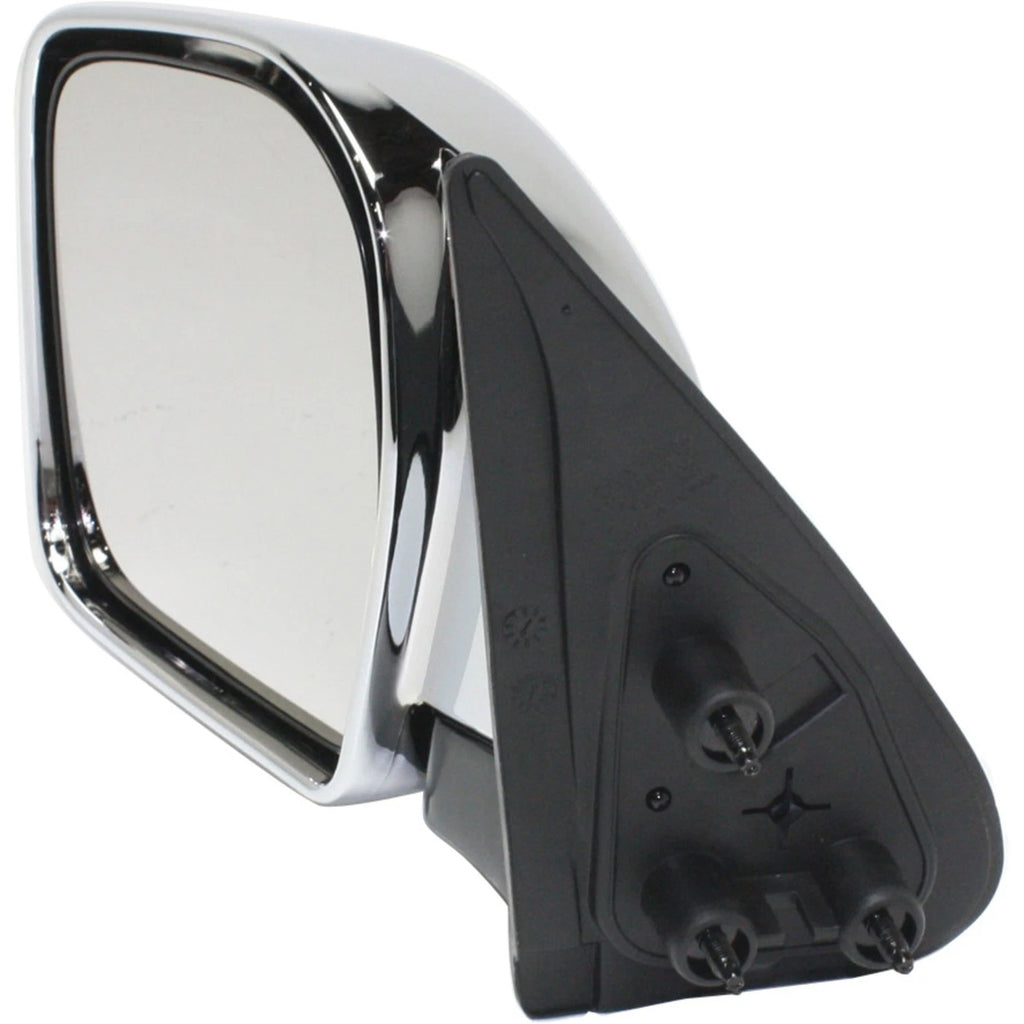 Set of 2 Manual Folding Chrome Mirrors for Toyota Tacoma (2001–2004)