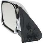 Set of 2 Manual Folding Chrome Mirrors for Toyota Tacoma (2001–2004)